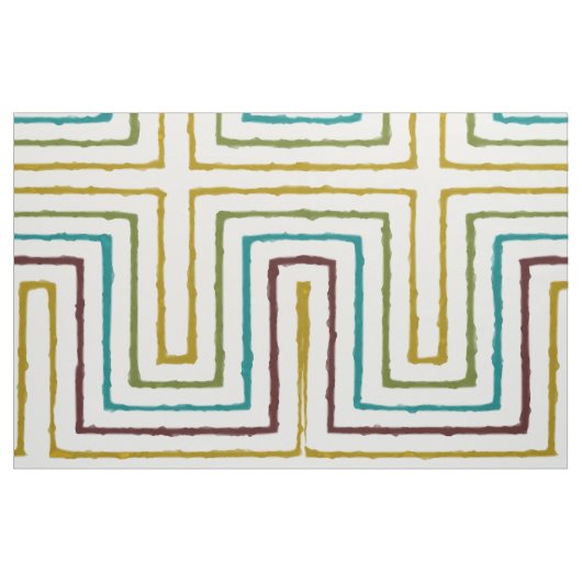 Modernes afrikanisches Musterdesign Stoff (Fat Quarter (45,7 x 55,9 cm))