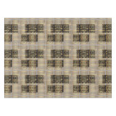 Modernes afroamerikanisches Abstraktdesign Tischdecke (Vorderseite (Horizontal))