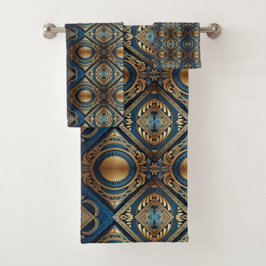 Modernes ägyptisches, islamisches, arabisches und badhandtuch set (Insitu)