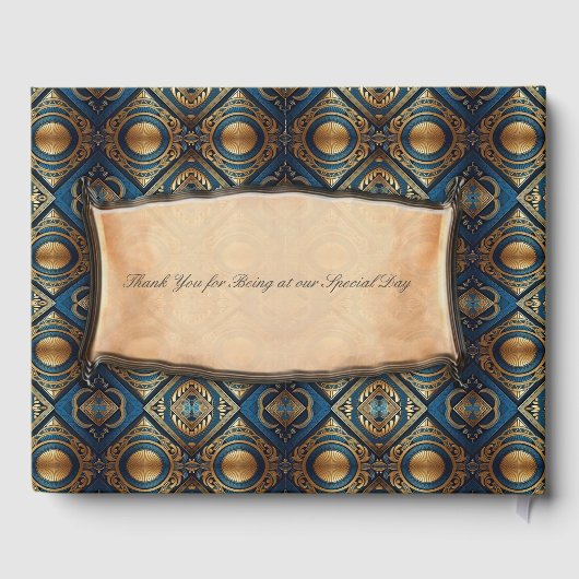 Modernes ägyptisches, islamisches, arabisches und gästebuch (Rückseite)