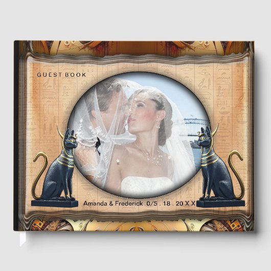 Modernes ägyptisches, islamisches, arabisches und gästebuch (Vorderseite)