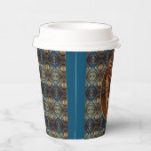 Modernes ägyptisches, islamisches, arabisches und  pappbecher (Rechts)