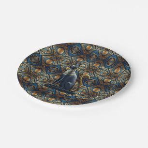 Modernes ägyptisches, islamisches, arabisches und  pappteller