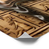 Modernes ägyptisches, islamisches, arabisches und  poster (Ecke)