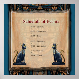 Modernes ägyptisches, islamisches, arabisches und  poster