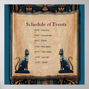 Modernes ägyptisches, islamisches, arabisches und  poster