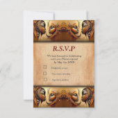 Modernes ägyptisches, islamisches, arabisches und  RSVP karte (Vorderseite)