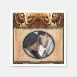 Modernes ägyptisches, islamisches, arabisches und  serviette