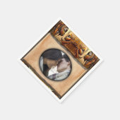 Modernes ägyptisches, islamisches, arabisches und  serviette (Ecke)