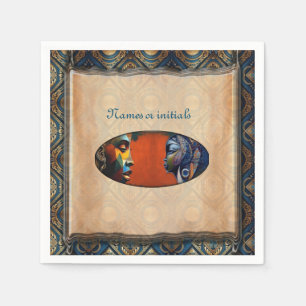 Modernes ägyptisches, islamisches, arabisches und  serviette