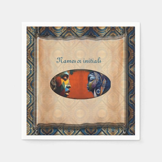 Modernes ägyptisches, islamisches, arabisches und serviette (Vorderseite)