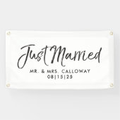 Modernes Alleinverheiratetes Auto Banner (Horizontal)