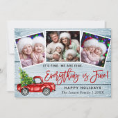 Modernes Alles ist fein Weihnachten 3 Foto (Vorderseite)