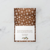 Modernes Alles ist fein Weihnachten 3 Foto (Innenseite)