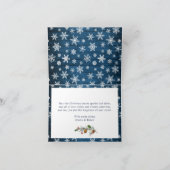 Modernes Alles ist fein Weihnachten 3 Foto (Innenseite)