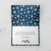 Modernes Alles ist fein Weihnachten 3 Foto (Innenseite)