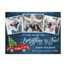 Modernes Alles ist fein Weihnachten 3 Foto