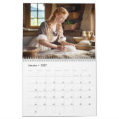 Modernes Alpenleben – Kalender (Jan 2027)