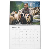 Modernes Alpenleben – Kalender (Feb 2027)