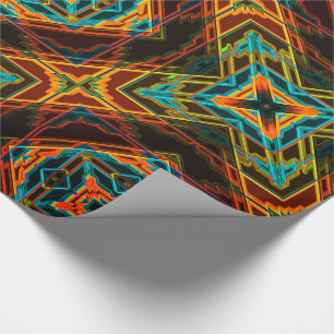 Modernes amerikanisches 19 Wrapping Paper Geschenkpapier