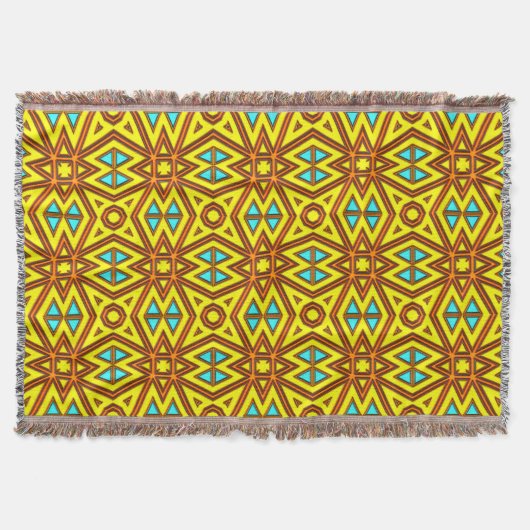 Modernes amerikanisches 31 Throw-Blanket Decke (Vorderseite)