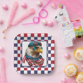 Modernes amerikanisches Engle Pappteller (Party)