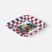 Modernes amerikanisches Engle Pappteller (Gewinkelt)