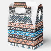 Modernes amerikanisches Stammesmuster Geschenkschachtel (Geöffnet)