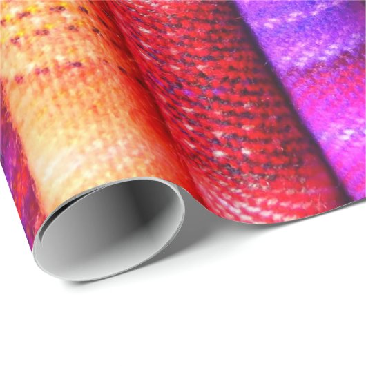 Modernes amerikanisches Wrapping Paper Geschenkpapier (Rolleneckpunkt)