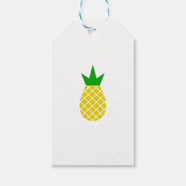 Modernes Ananas-Design Geschenkanhänger