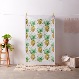 Modernes Ananas-Muster Stoff