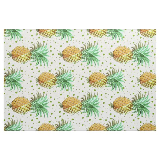 Modernes Ananas-Muster Stoff (Yard (91,4 cm))