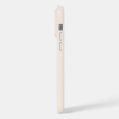 Modernes Anfangsmonogramm iPhone Hülle (Linke Seite)