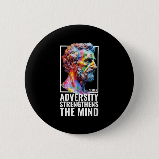 Modernes Angebot an philosophischer Philosophie Ad Button (Vorderseite)