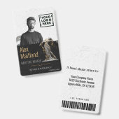 Modernes Angebot für elegante ID-Karten Ausweis (Vorder- & Rückseite)