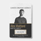 Modernes Angebot für elegante ID-Karten Ausweis (Front)