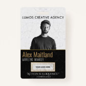 Modernes Angebot für elegante ID-Karten Ausweis (Vorderseite)