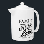 Modernes Angebot für Familie und Liebe<br><div class="desc">Familie und Liebe zitieren in der modernen Typografie.</div>
