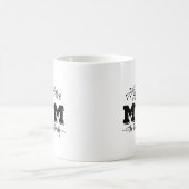 Modernes Angebot für Schwarz und Weiß Kaffeetasse (Mittel)