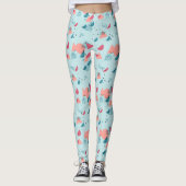 Modernes Angesagtes Abstraktes geometrisches 50er Leggings (Vorderseite)