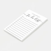 Modernes angesagtes Kalligrafie-Skript für die Ers Post-it Klebezettel (angewinkelt)