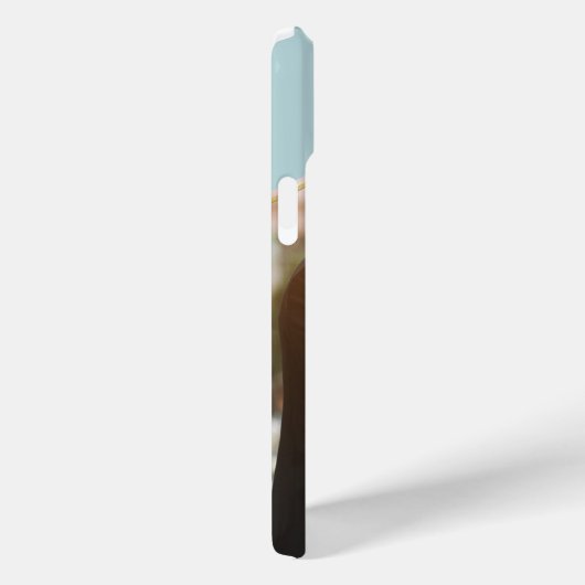 Modernes Angle Mit Monogramm Foto Case-Mate iPhone Hülle (Rückseite / Rechts)