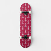 Modernes Anker-Muster Skateboard (Vorderseite)