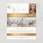 modernes Anwesen berufliches Foto hinzufügen Flyer (Vorne)