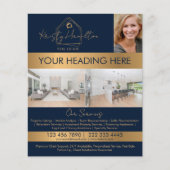 modernes Anwesen berufliches Foto hinzufügen Flyer (Vorne)