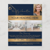 modernes Anwesen berufliches Foto hinzufügen Flyer (Vorne)