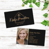 modernes Anwesen berufliches Foto hinzufügen Visitenkarte