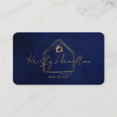 modernes Anwesen berufliches Foto hinzufügen Visitenkarte (Vorderseite)