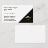 Modernes Anwesen Visitenkarte (Vorne/Hinten)