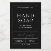Modernes apothecary Soap Bath Body Besiegelte Mark Lebensmitteletikett (Einzelnes Label)